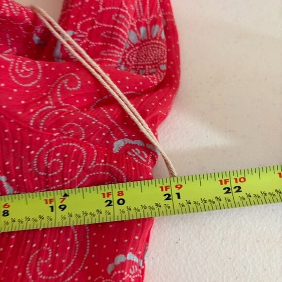 Carve Designs Blouse Women's Large Floral V-Neck Long Sleeve Colorful Top NWT - Picture 9 of 9